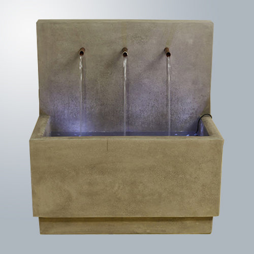 Tribus Outdoor Wall Water Fountain – Elevate Your Outdoor Oasis