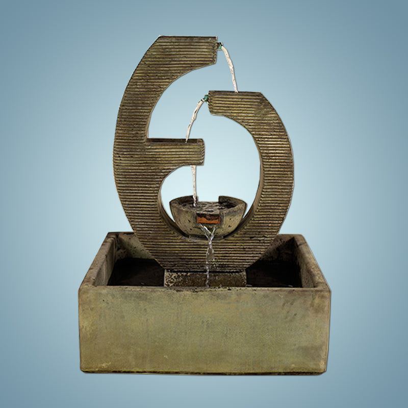 Giannini Garden Enchanting Trinity Falls Water Feature