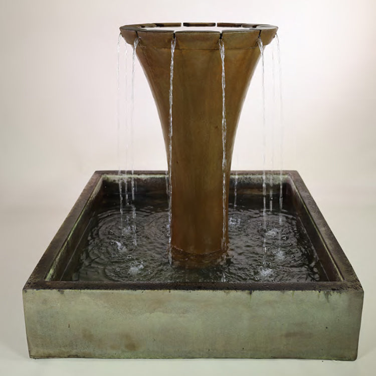 Elegant Trome Square Pond Fountain for a Stunning Water Feature