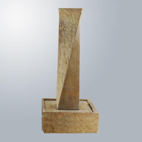 Captivating Twist Rock Water Fountain