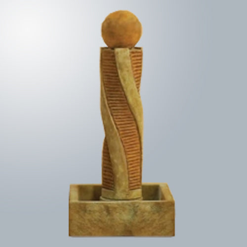 Elegant Twist Texture Water Fountain
