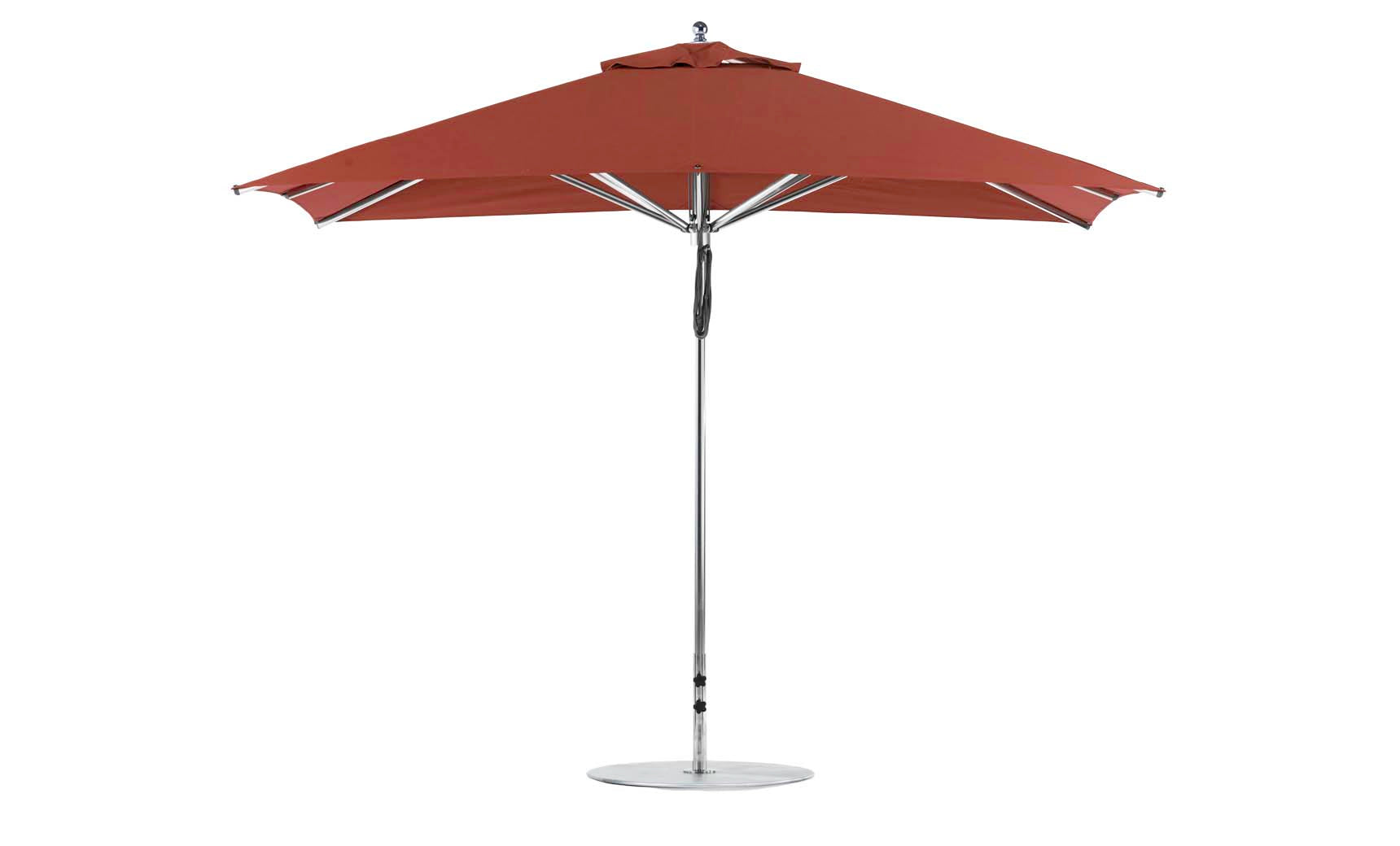 Ledge 8.5' Rectangle Pulley Premier Umbrella