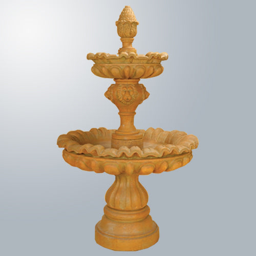 Giannini Garden Elegant Venezia Two-Tier Water Fountain