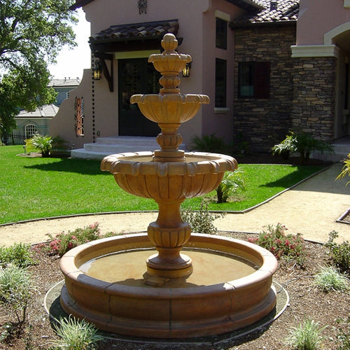 Giannini Garden Majestic Versailles Garden Pond Fountain