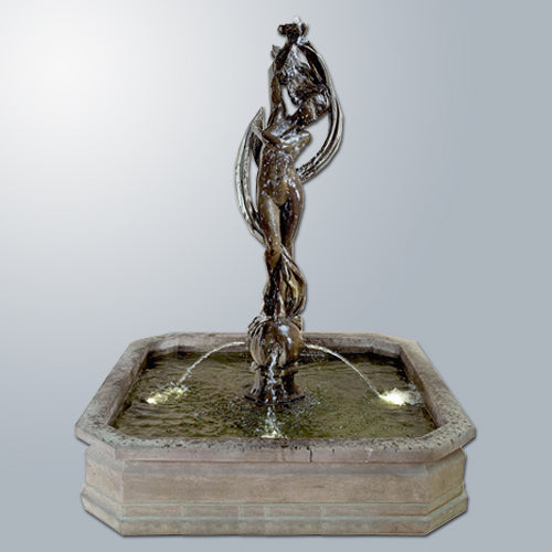 Giannini Garden Elegant Vestal Dancer Water Feature