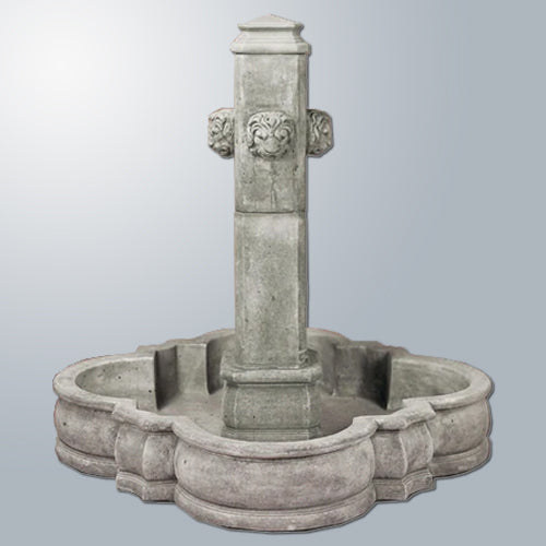 Giannini Garden Elegant Via Veneto Outdoor Water Fountain for Tranquil Gardens