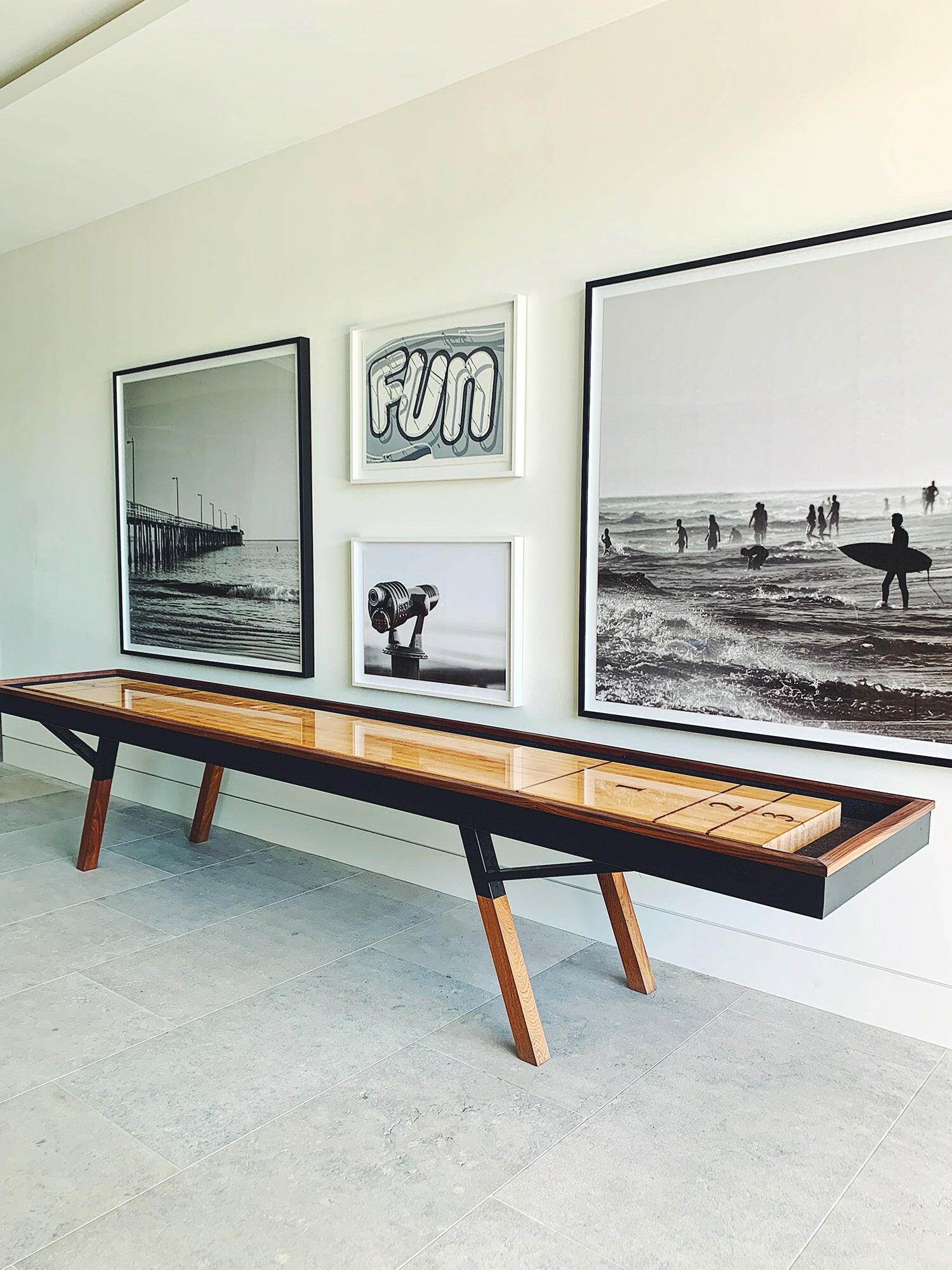 Sean Woolsey Woolsey Indoor Shuffleboard Table