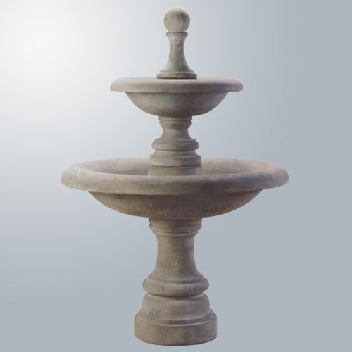 Giannini Garden Elegant Tall Two-Tier Westminster Fountain