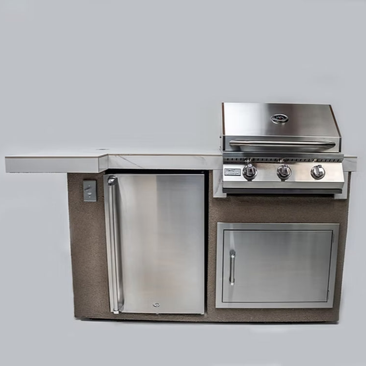 KoKoMo Mini Maui 6' BBQ Island