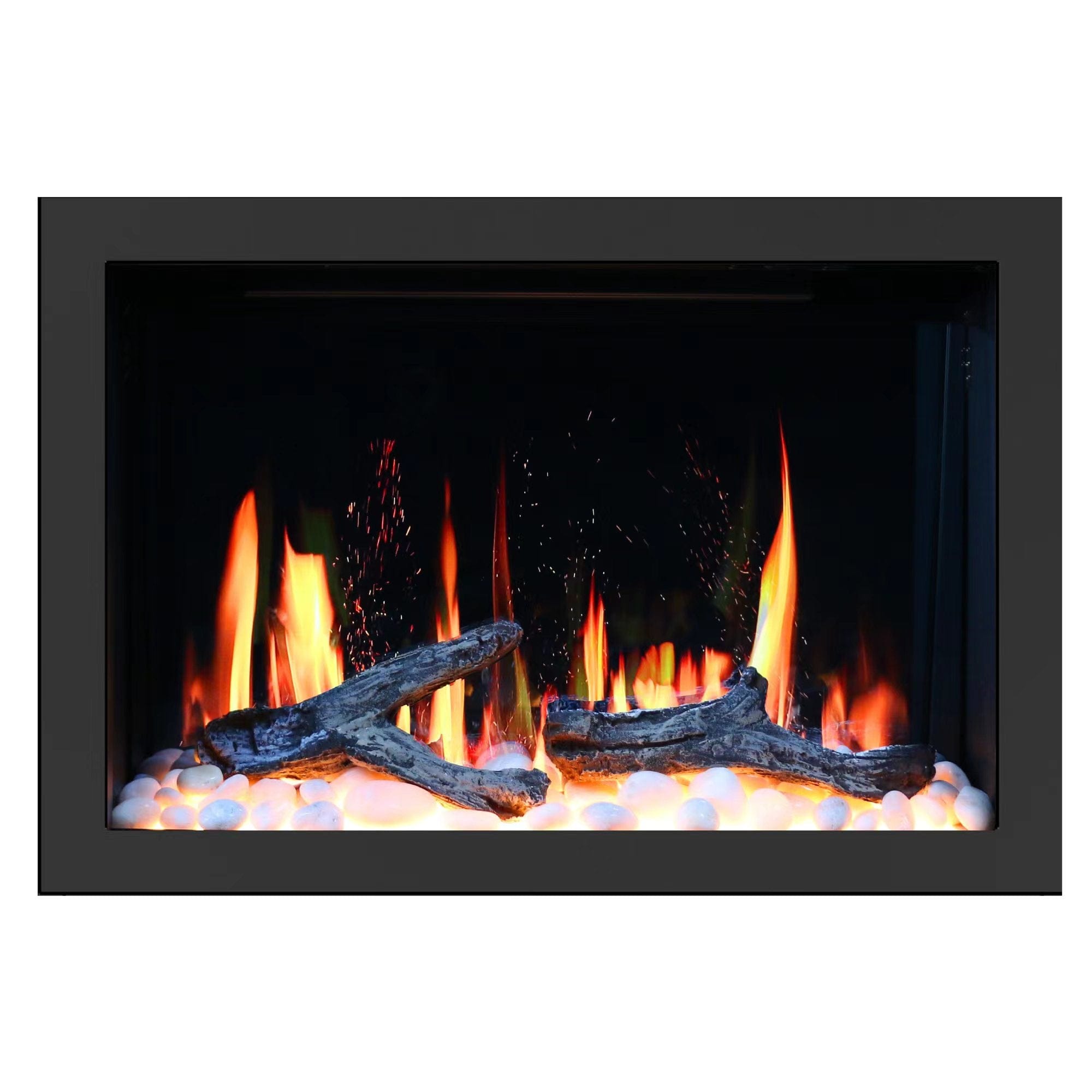 Litedeer Homes LiteStar 33-inch Smart Electric Fireplace Insert ZEF38VC-33