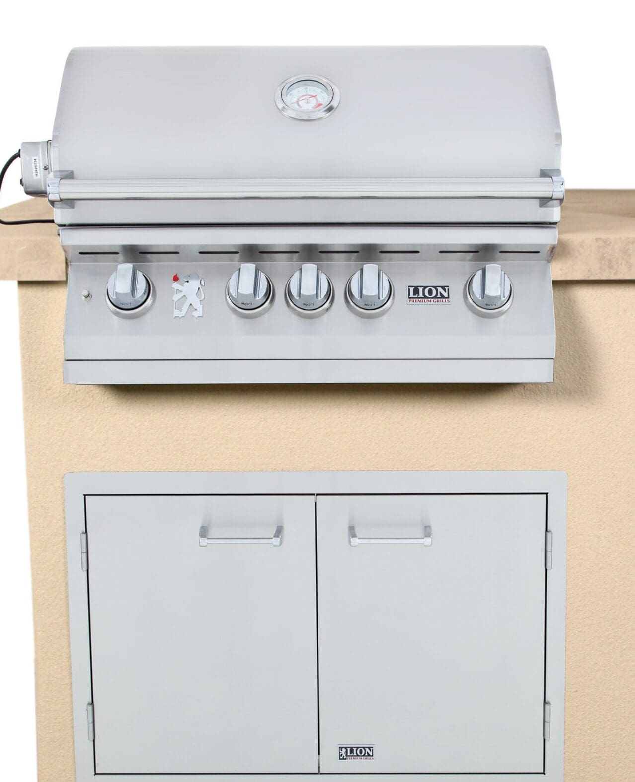 Lion Premium Grills Resort Q BBQ Island-Resort !