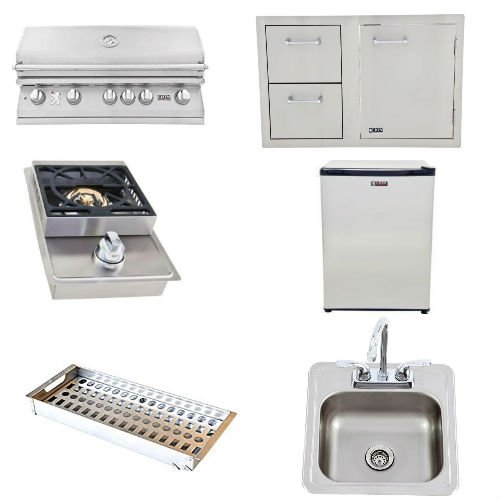 Lion Premium Grills Standard 40" Outdoor Kitchen Package (NG/LP)