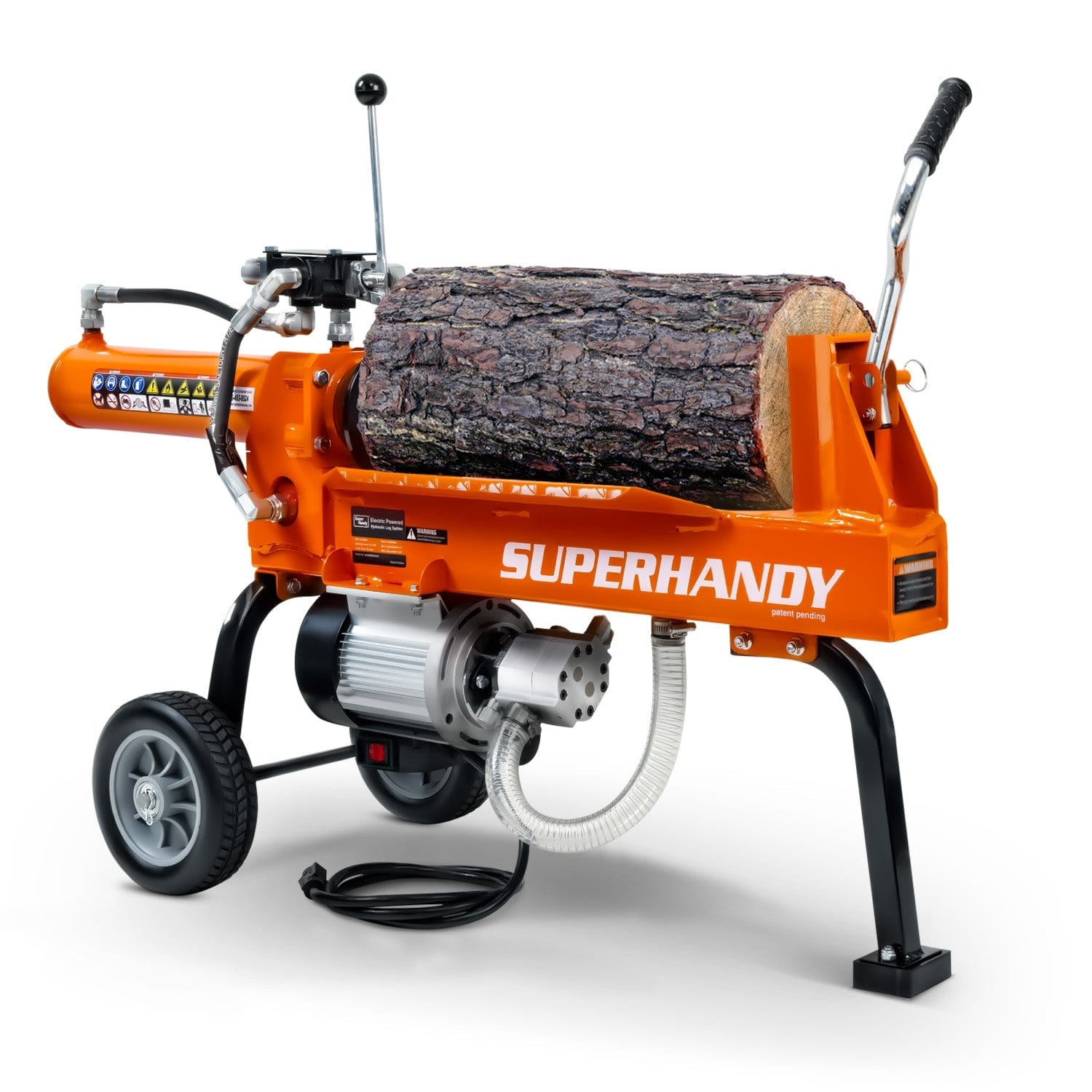 Super Handy 14 Ton Electric Log Splitter - 120V Corded, 20" Max Log Length