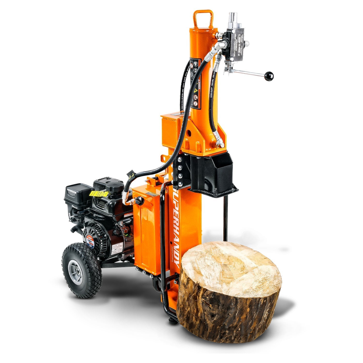 Super Handy 25 Ton Gas Log Splitter - 7HP 209CC, 20" Max Log Length
