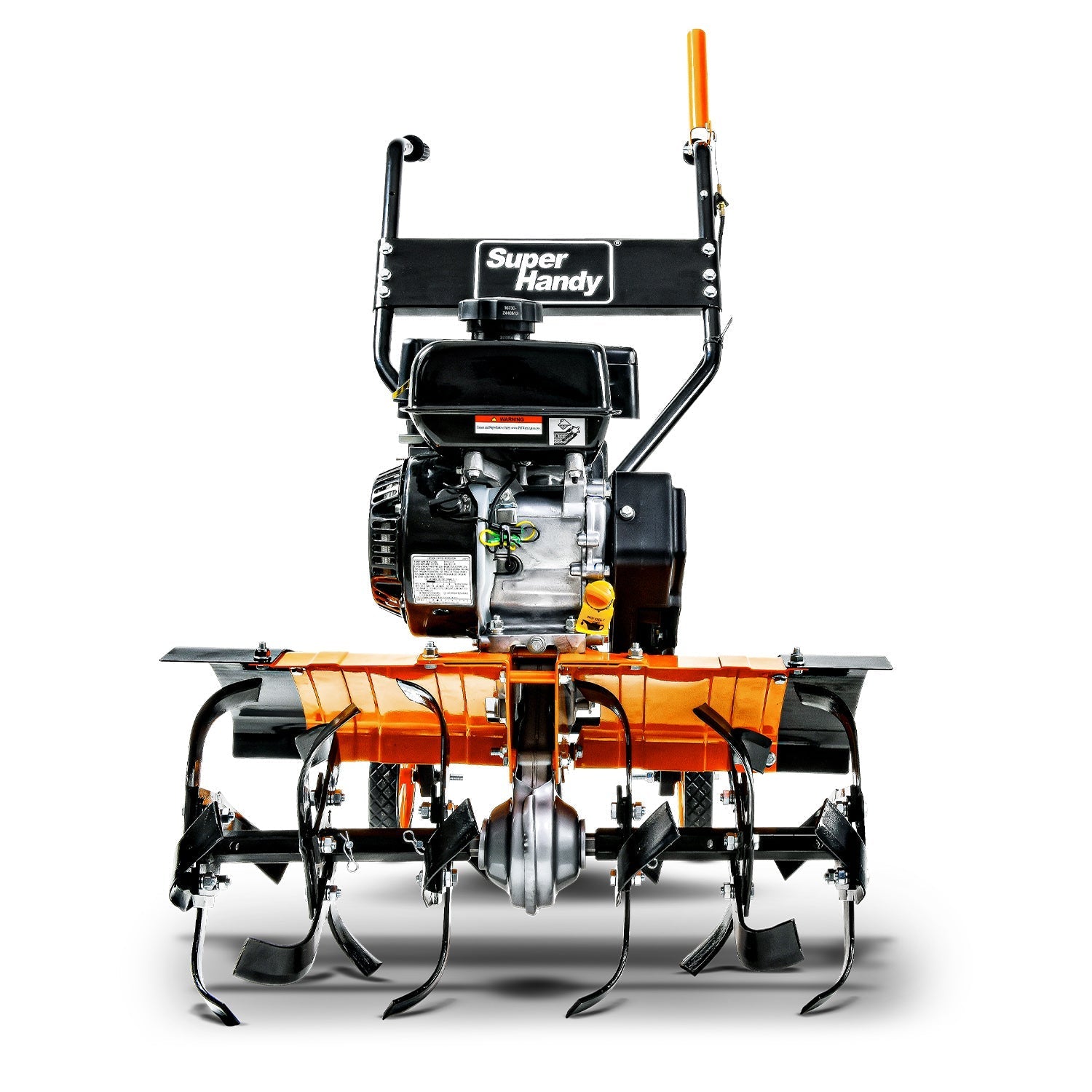Super Handy Gas Garden Tiller Pro - 7HP 209CC, 27" Tilling Width