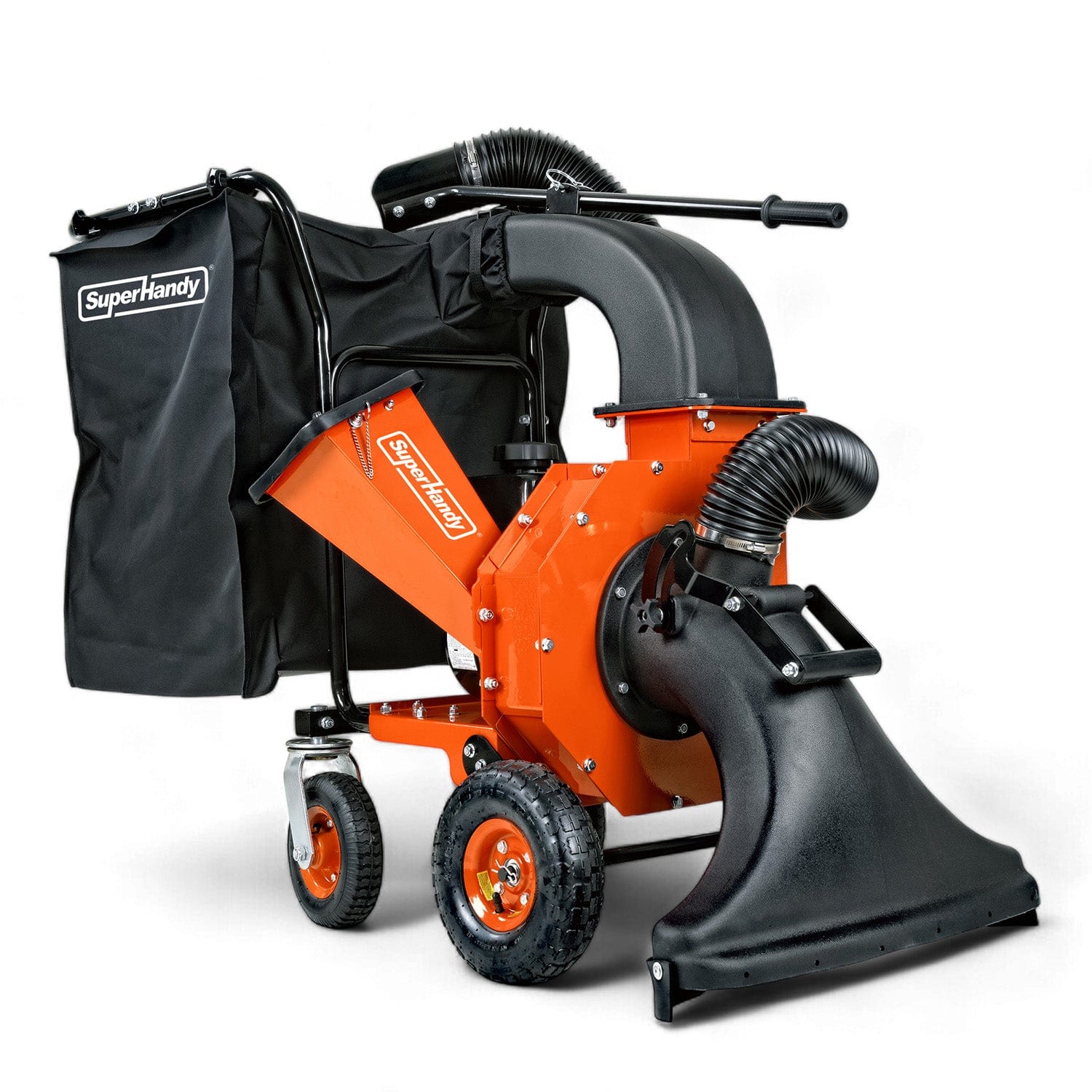 Super Handy Leaf Vacuum & Wood Chipper - 7HP Engine, 10:1 Mulch Ratio, Max 2" Branches