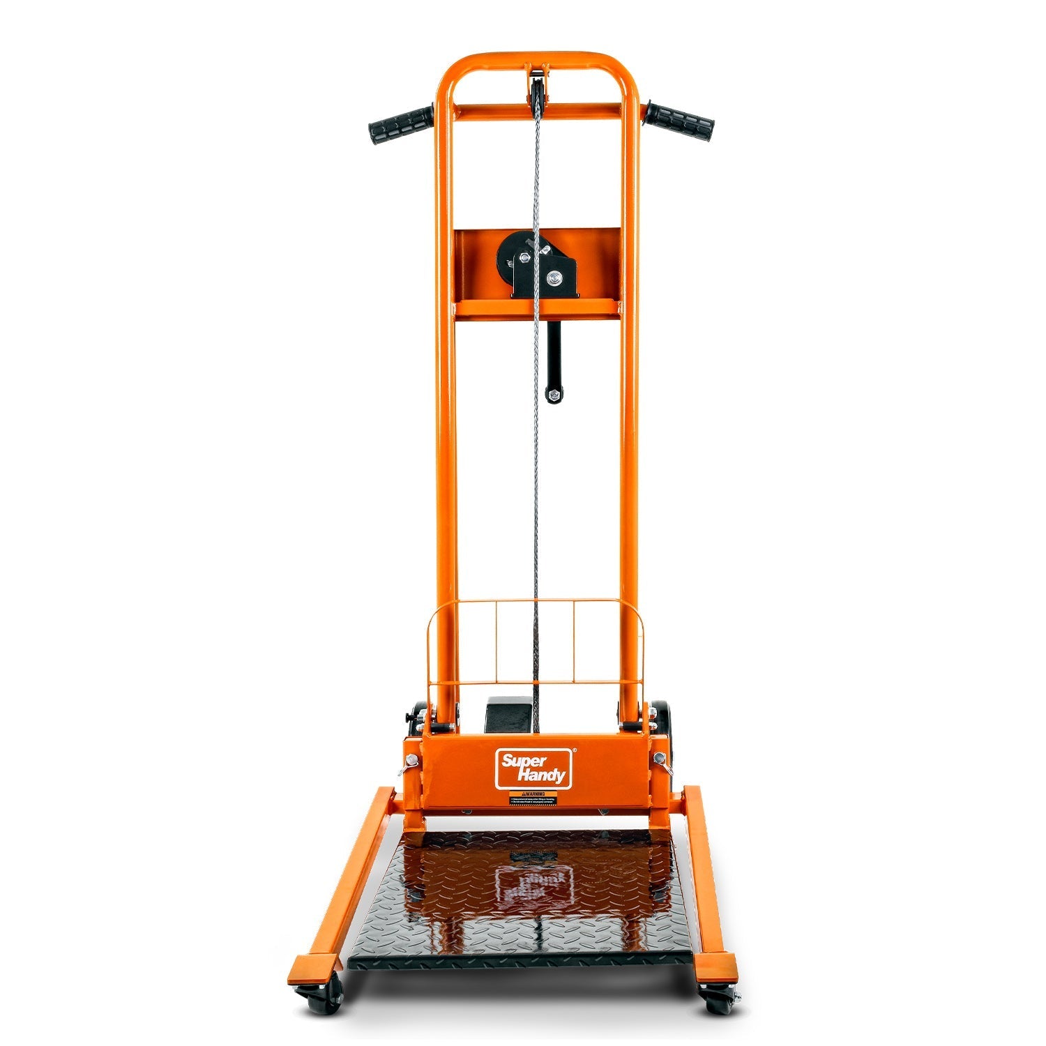 Super Handy Material Lift Stacker & Pallet Dolly - 330Lb Max Weight, 40" Lift Height