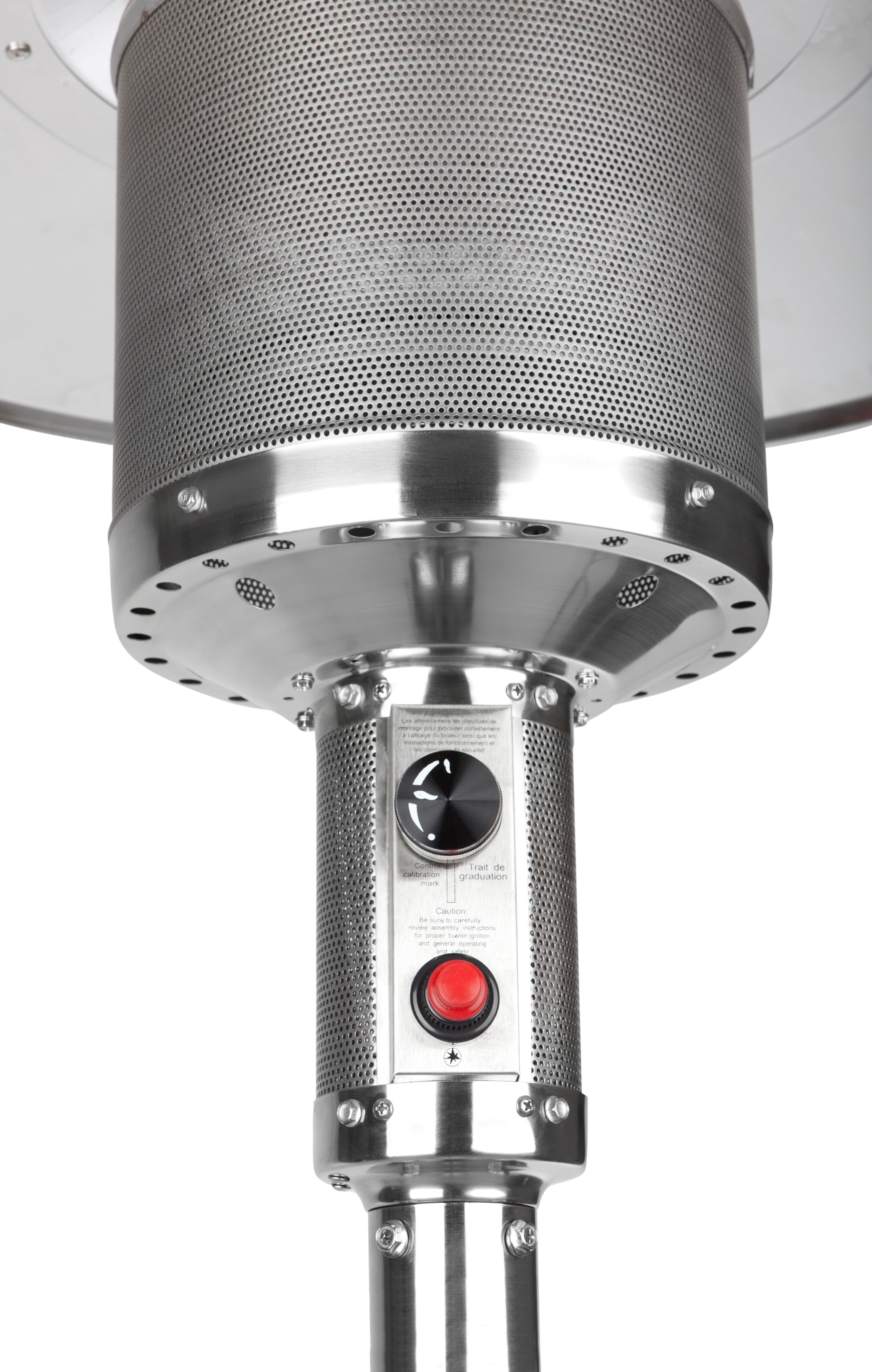 Fire Sense Performance Series LPG Patio Heater in Stainless Steel | 01775