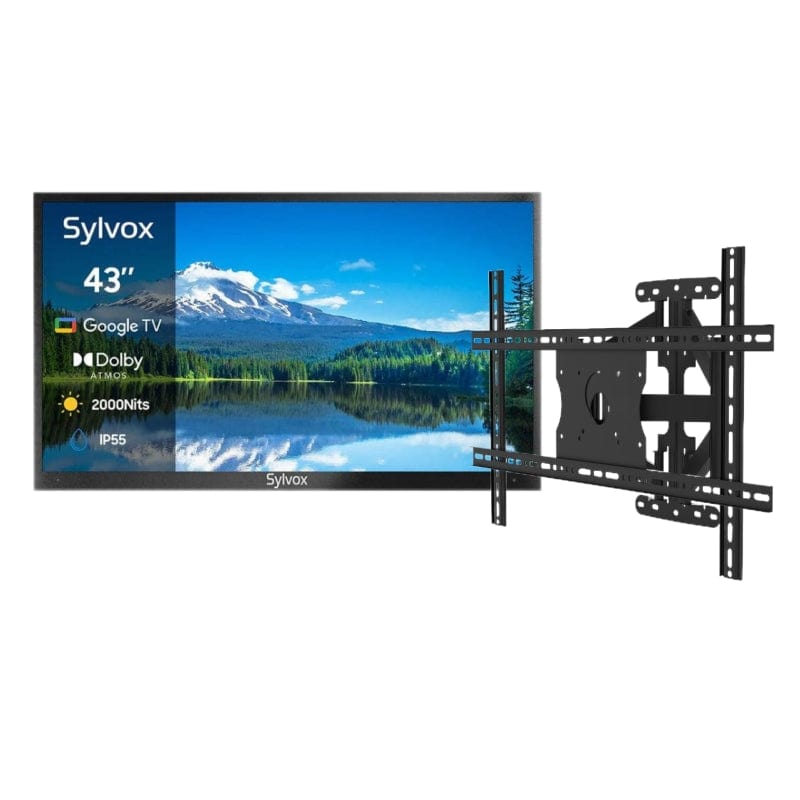 SYLVOX 43" 2000Nit Google Outdoor TV - 2024 Pool Pro 2.0 Series(NEW)