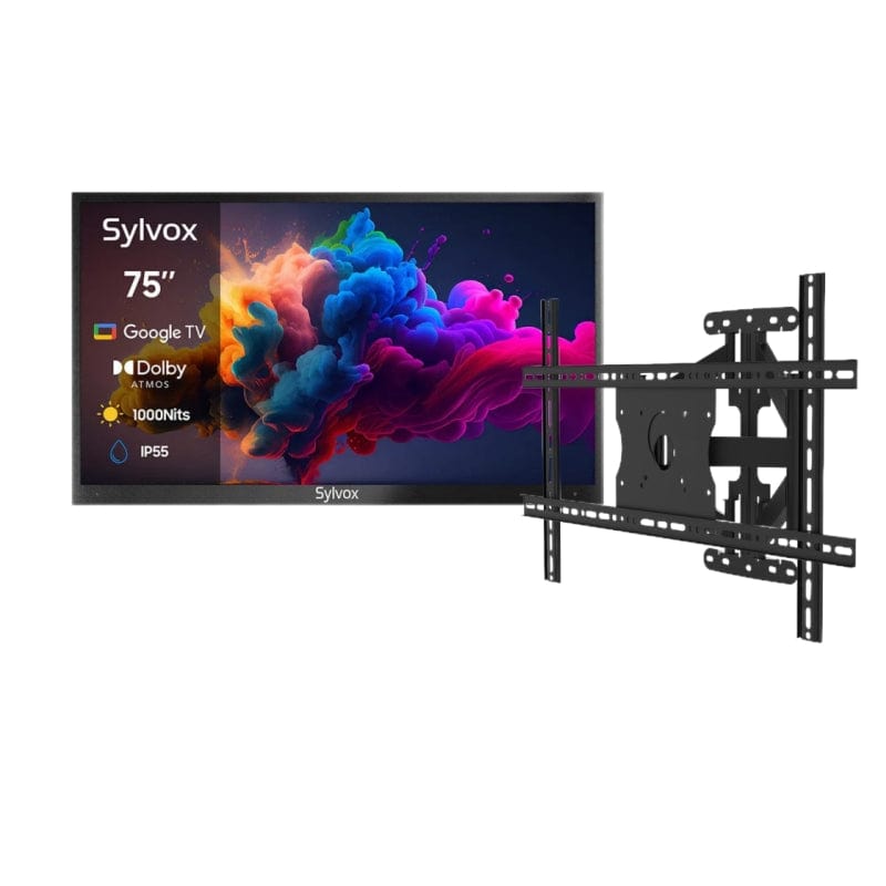 SYLVOX 75" Advanced QLED Google Outdoor TV -2024 Deck Pro QLED 2.0
