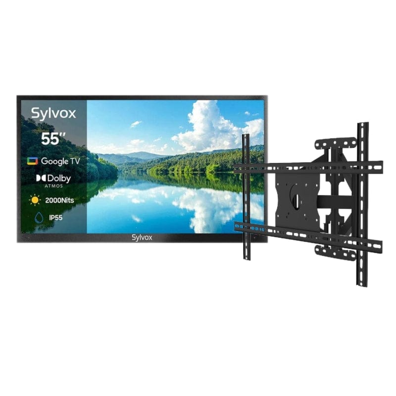 SYLVOX 55" 2000Nit Google Outdoor TV - 2024 Pool Pro 2.0 Series(NEW)