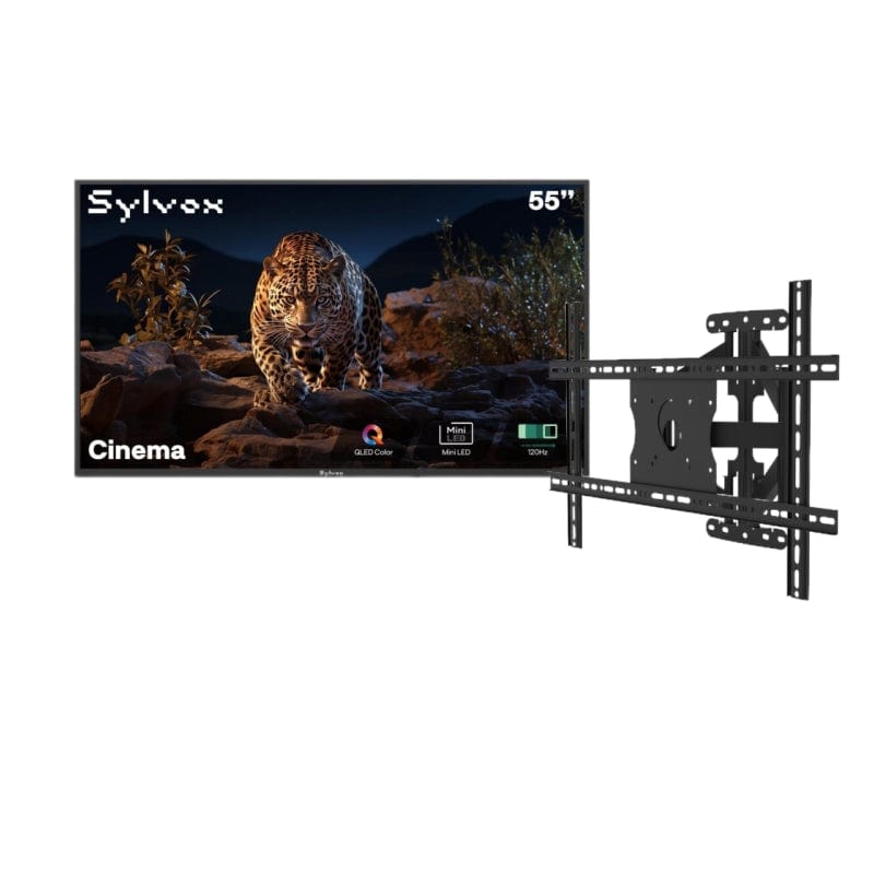 Sylvox Cinema 55" Helio QLED 120HZ Outdoor TV(2000Nits)-2025 Model