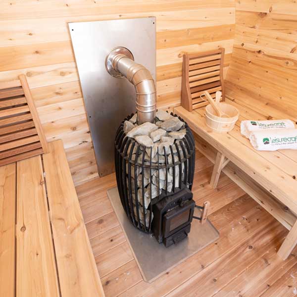 TimberGlow14 Sauna Heater with Rocks