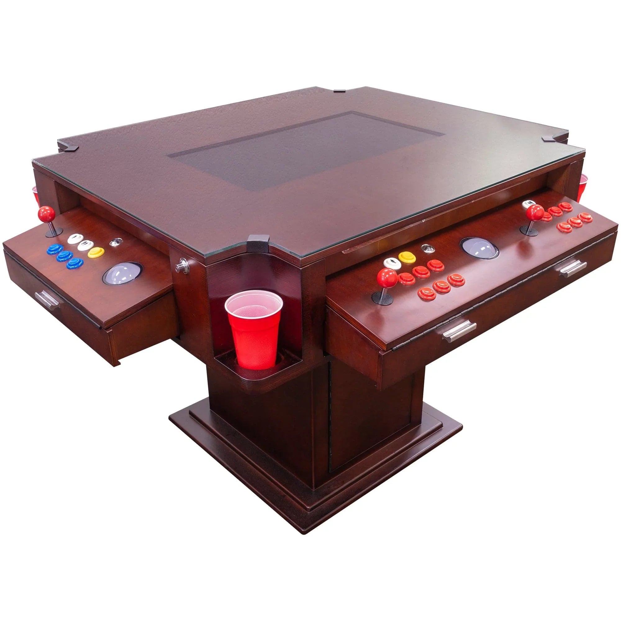 Creative Arcades Elegant Tilt Cherrywood Cocktail Arcade Machine
