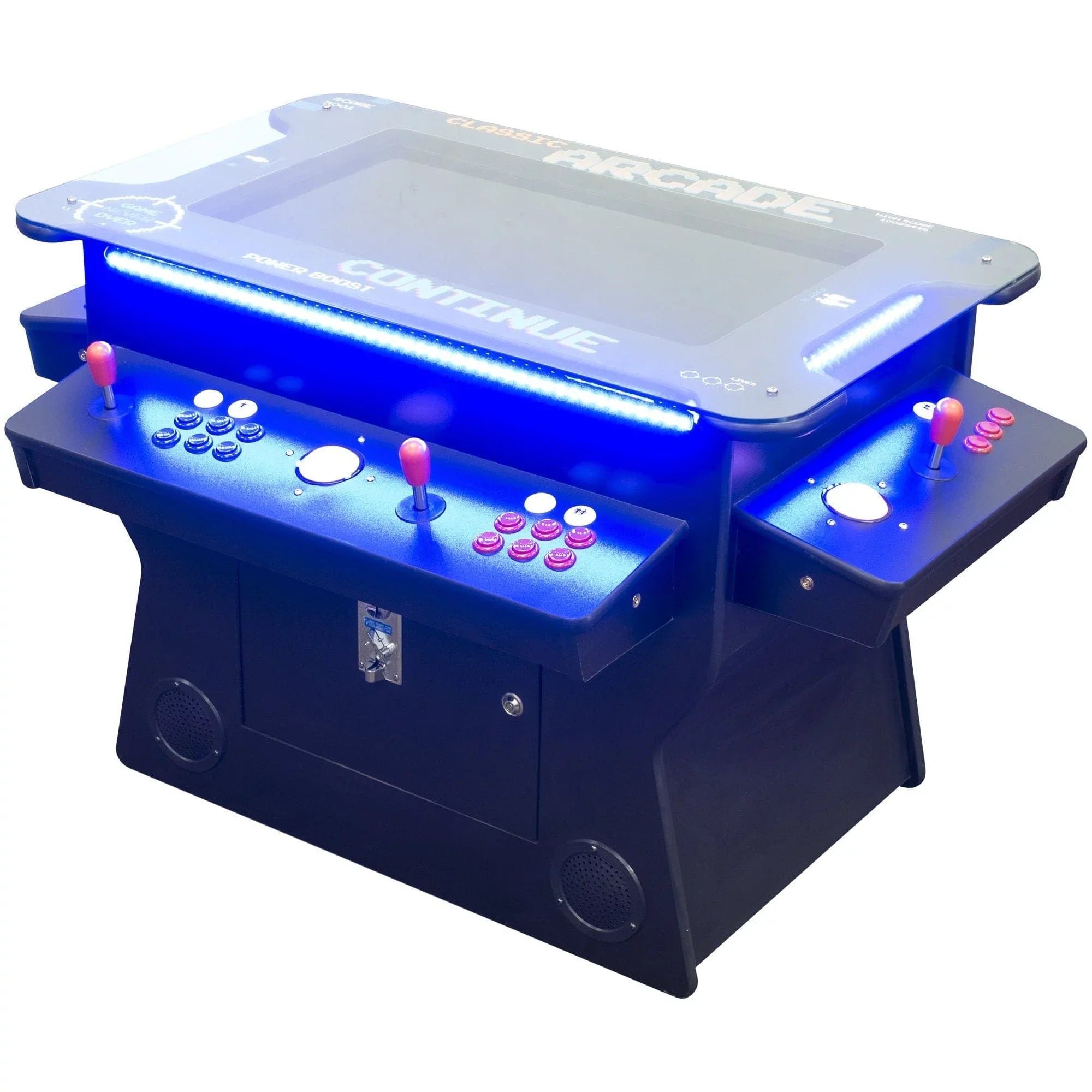 Creative Arcades 3-Sided Tilt Cocktail Table Arcade Machine