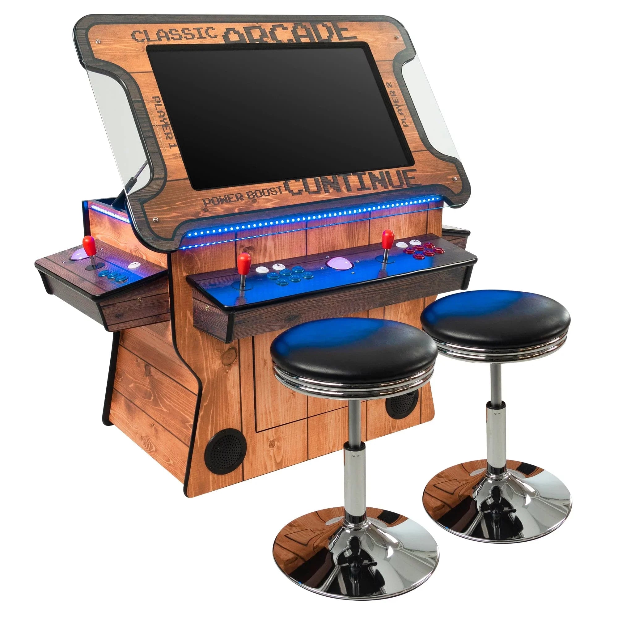 Creative Arcades 3-Sided Tilt Cocktail Table Arcade Machine