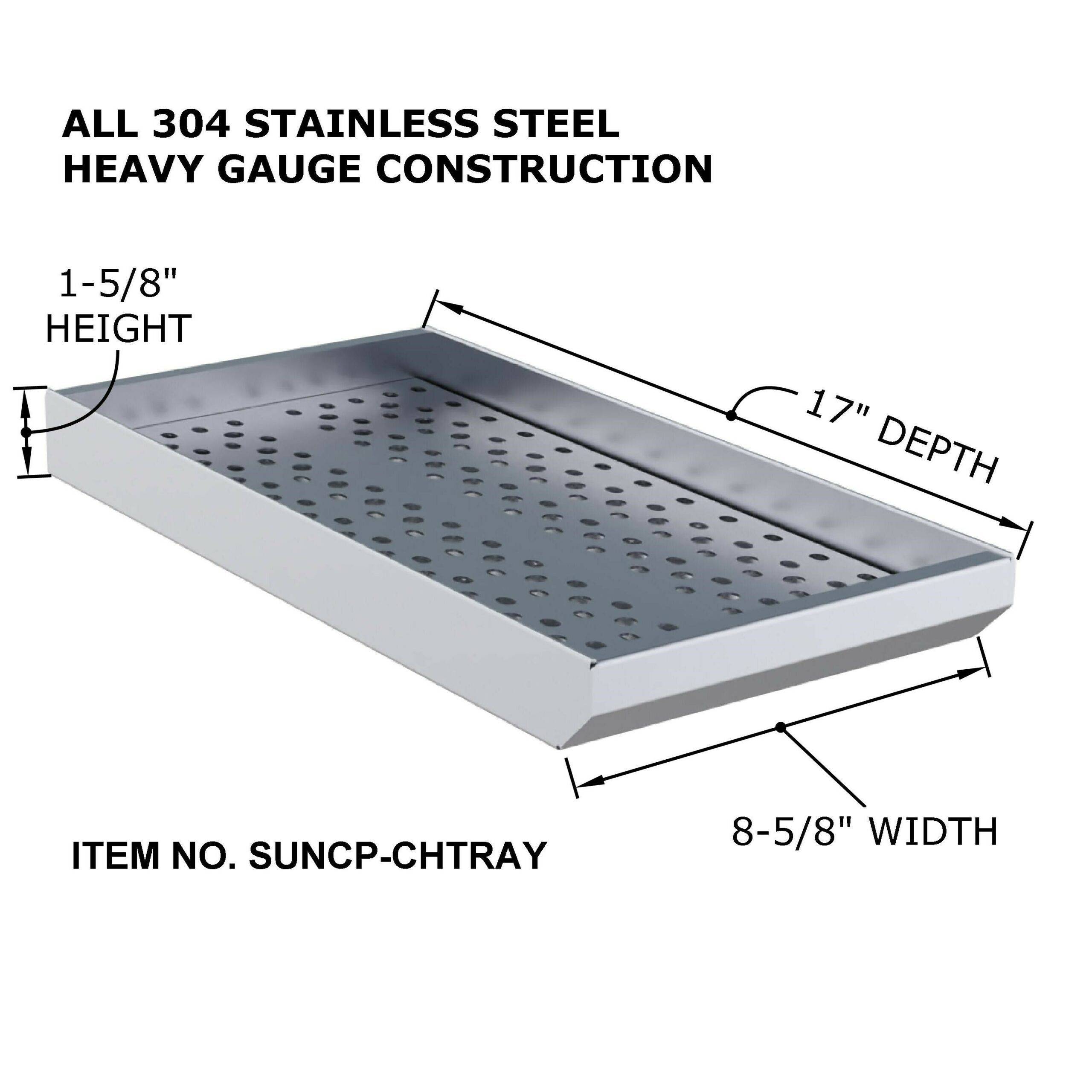 Sunstone Grills Sunstone® 3-in-1 Charcoal Wood Burning & Smoking Tray-SUNCP-CHTRAY