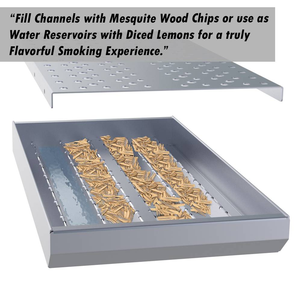 Sunstone Grills Sunstone® 3-in-1 Charcoal Wood Burning & Smoking Tray-SUNCP-CHTRAY