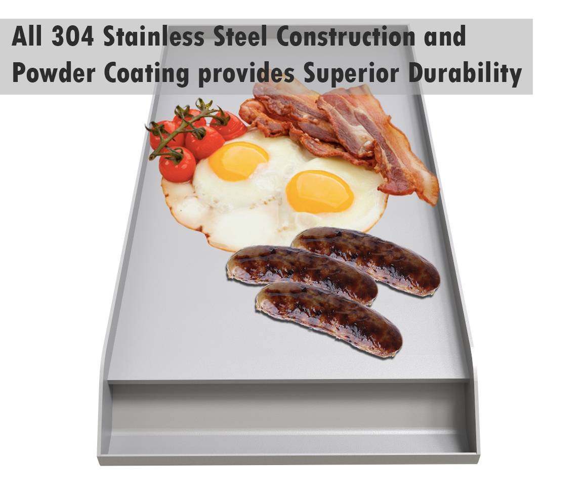 Sunstone Grills Sunstone® Solid Steel Powder Coated Griddle-SUNCP-GRIDDLE