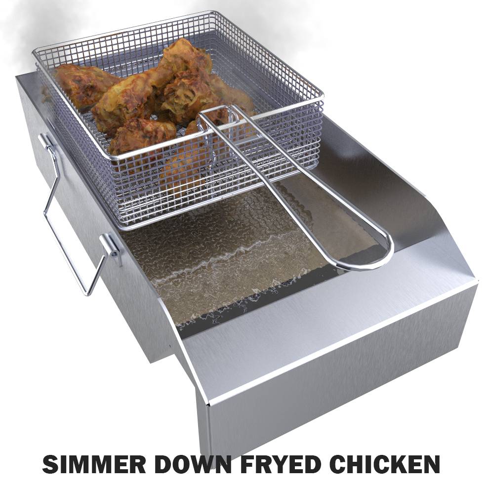 Sunstone Grills Sunstone® Deep Fryer & Steamer Grill Insert-SUNCP-FRYER
