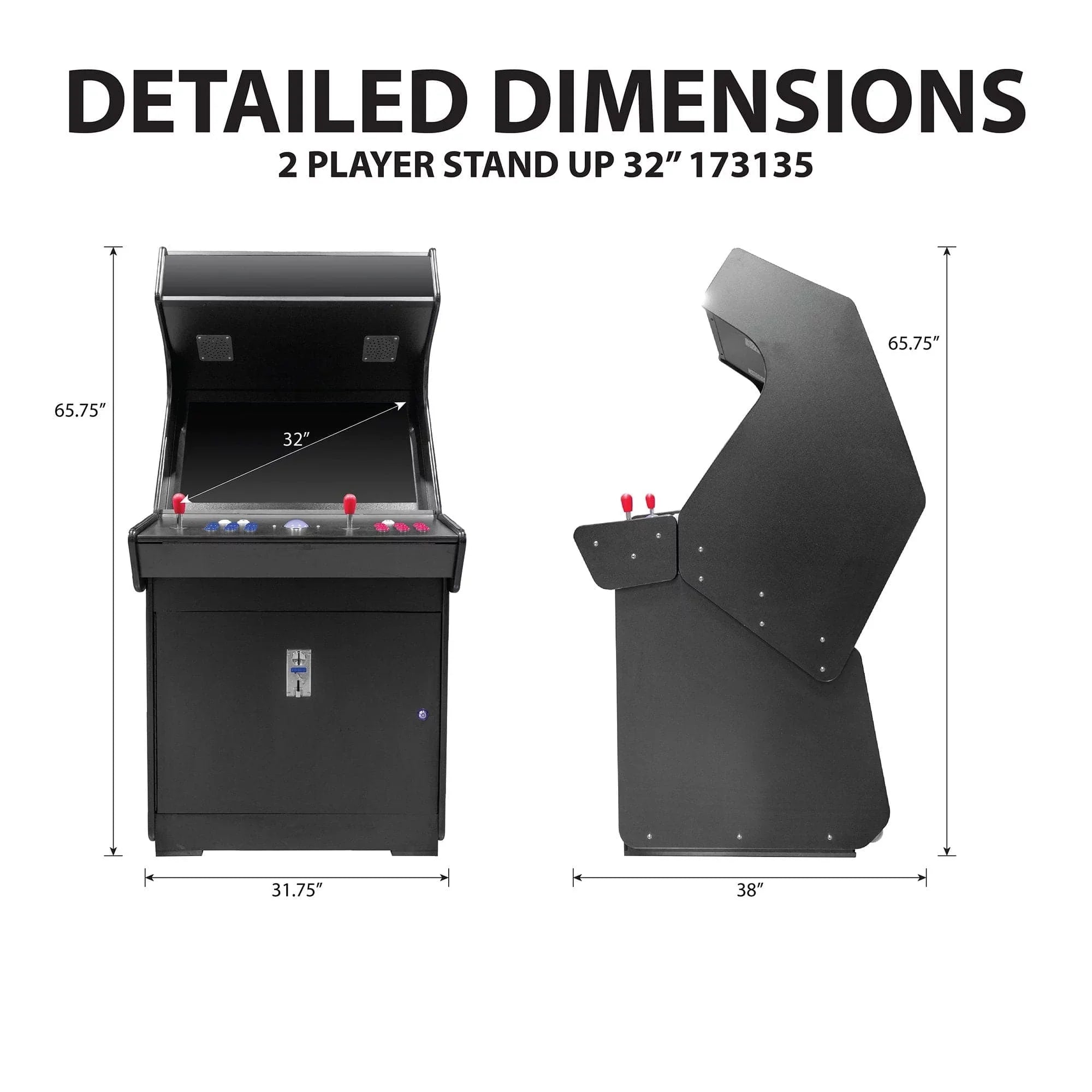 Creative Arcades 2P Hunchback Stand Up Arcade Machine