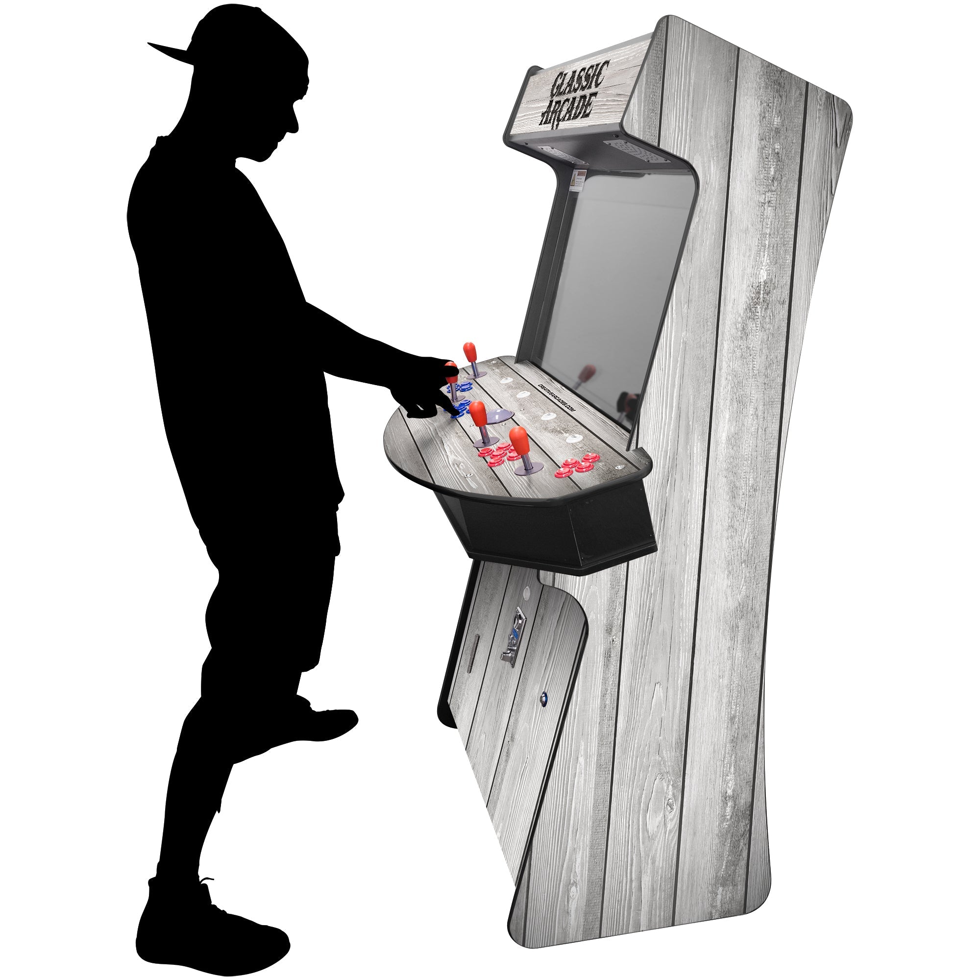 Creative Arcades Sniper Arcade Machine - Sniper 6.0 Light Blaster Stand Up Arcade