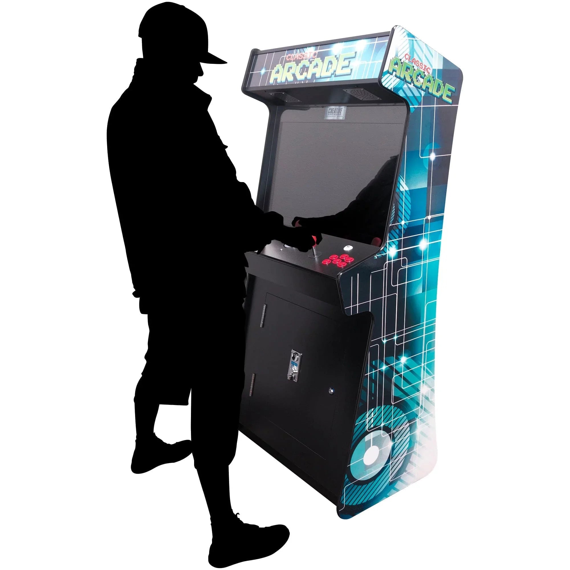 Creative Arcades 2P Slim Stand Up Arcade Machine