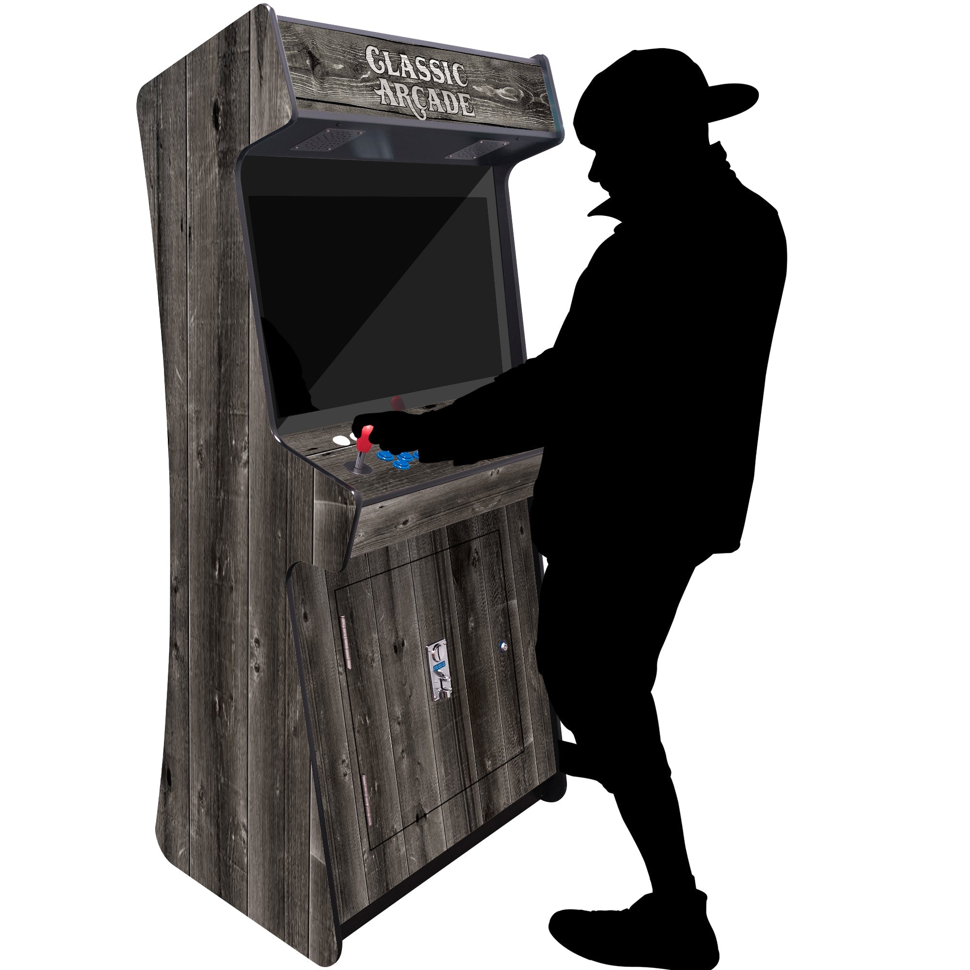 Creative Arcades 2P Slim Stand Up Arcade Machine