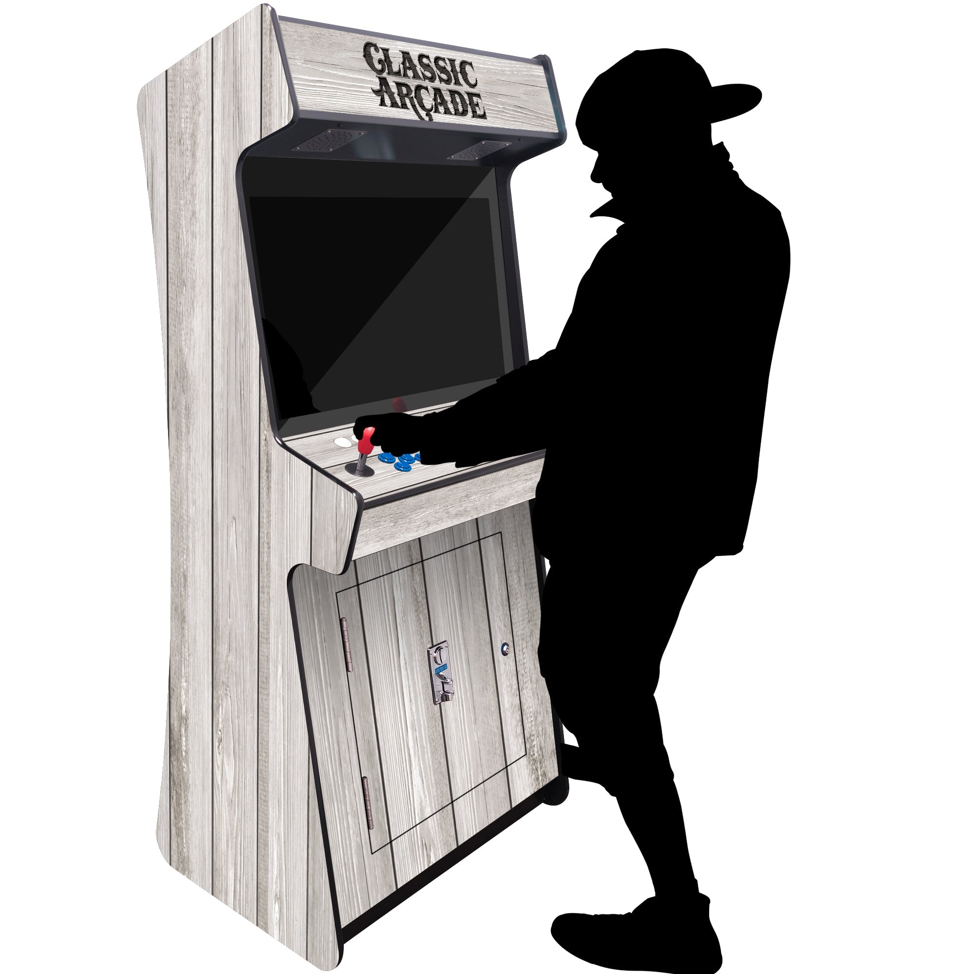 Creative Arcades 2P Slim Stand Up Arcade Machine