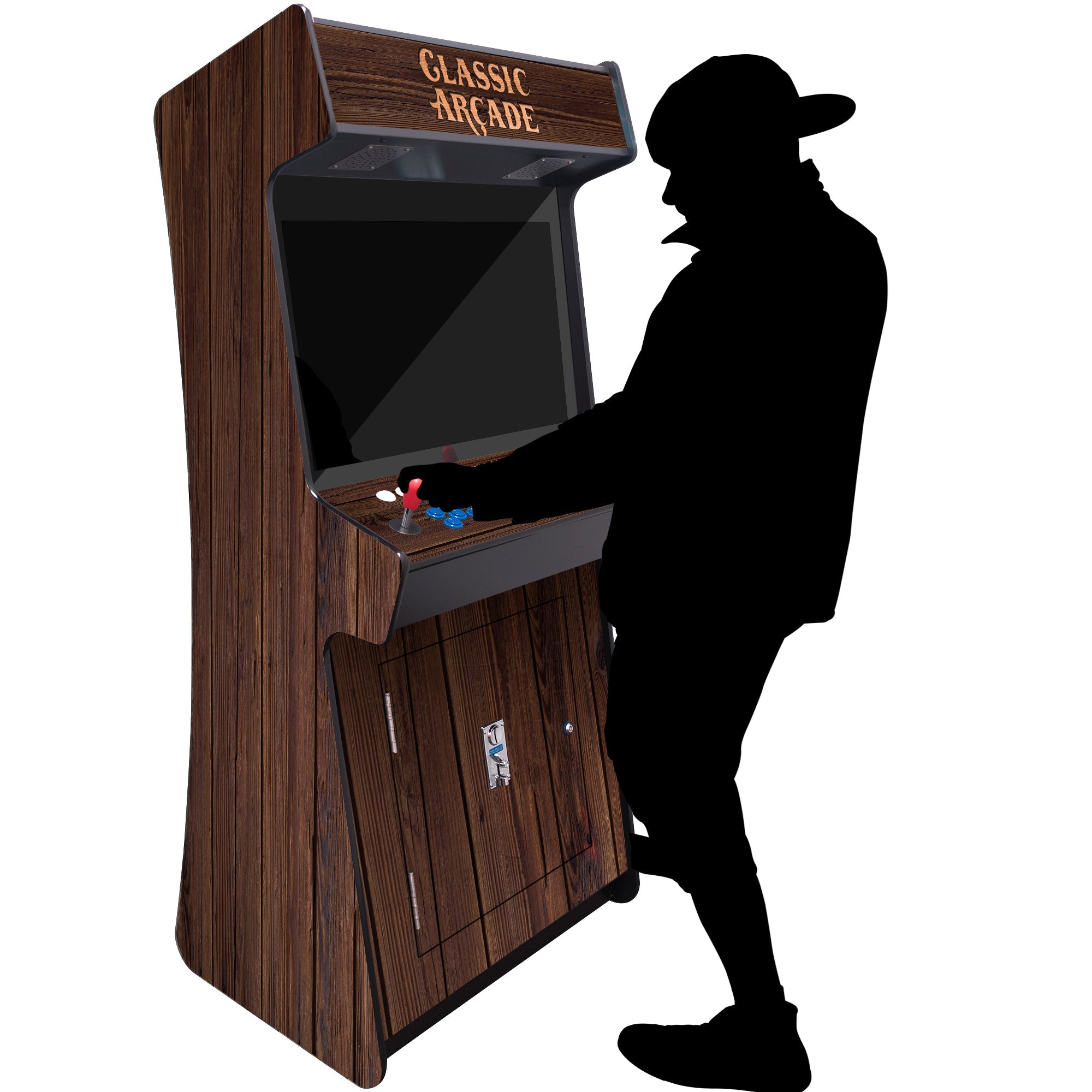 Creative Arcades 2P Slim Stand Up Arcade Machine