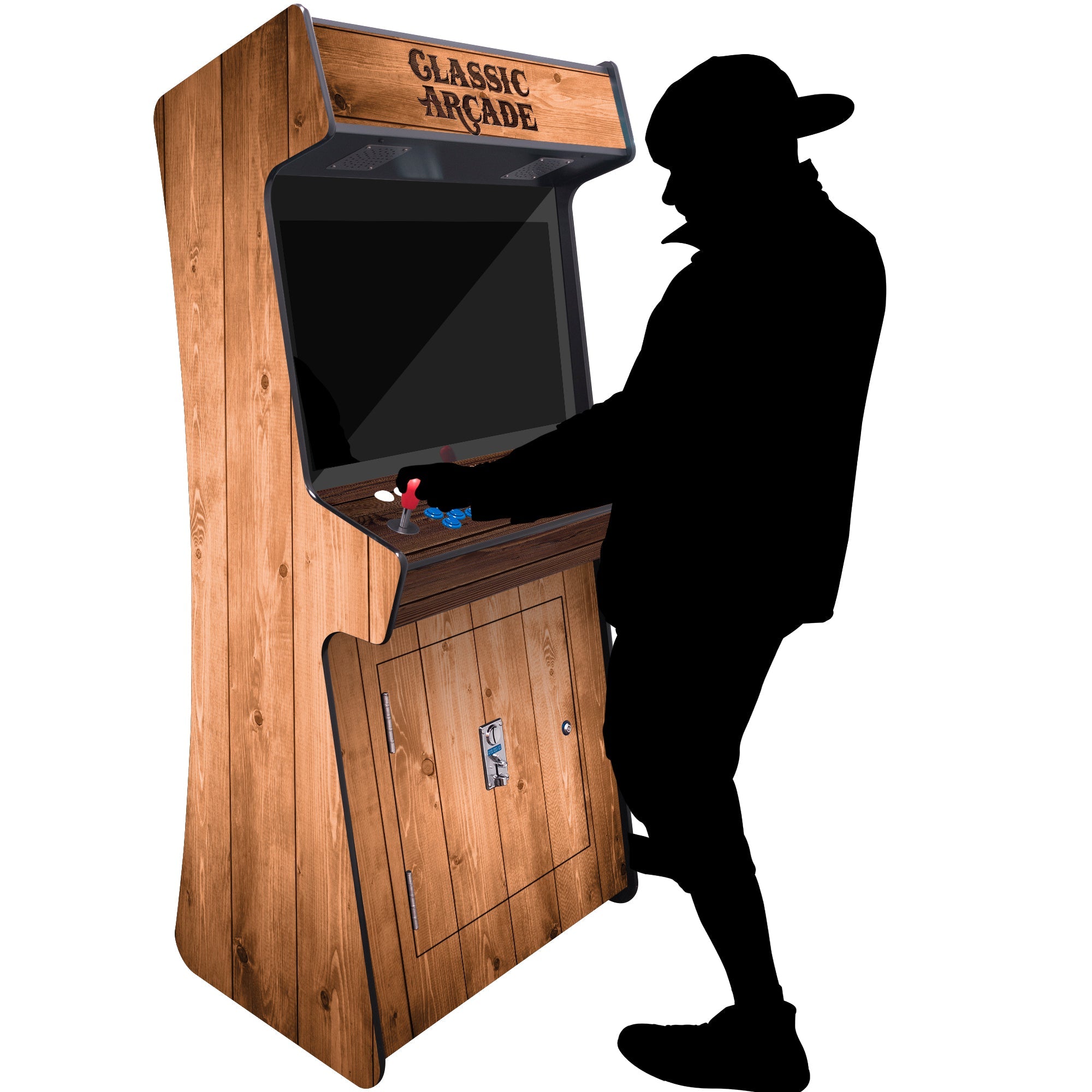Creative Arcades 2P Slim Stand Up Arcade Machine
