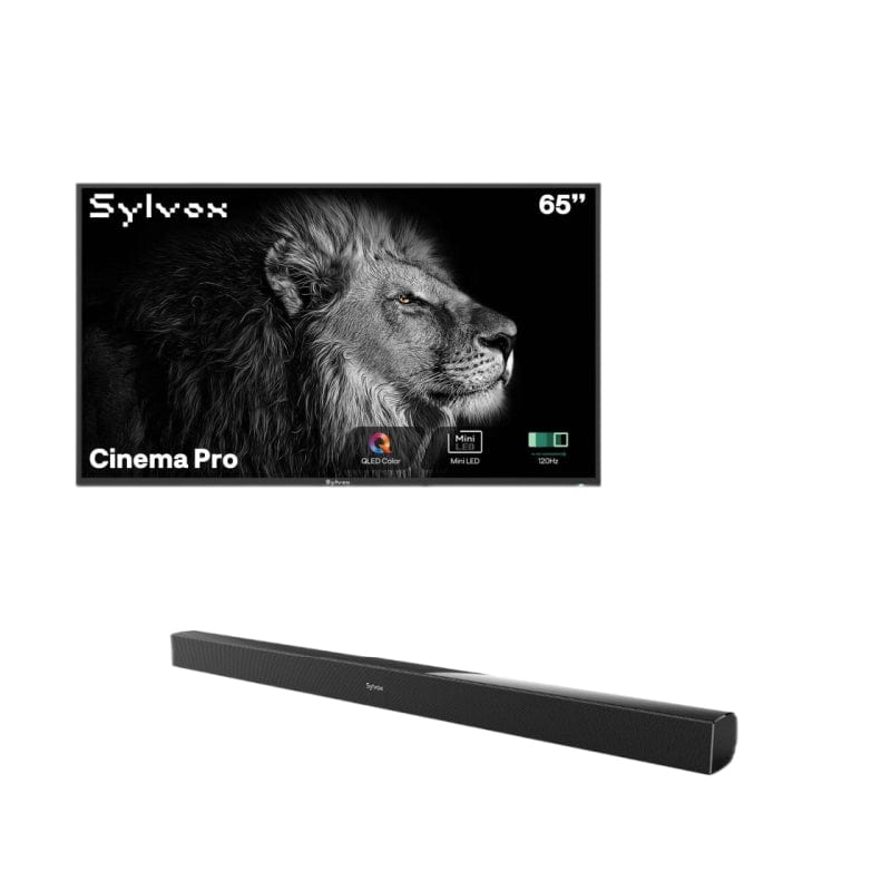 Sylvox Cinema Pro 65" Helio QLED 120HZ Outdoor TV(3500Nits)-2025 Model