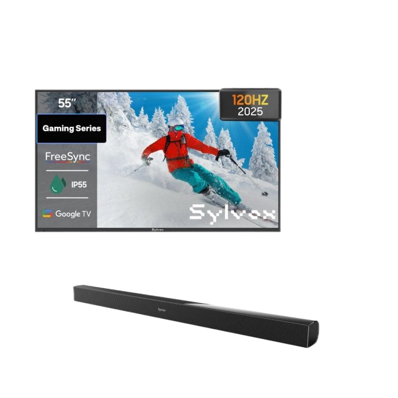 SYLVOX 55" 120HZ Waterproof Outdoor TV-2025 Gaming Series