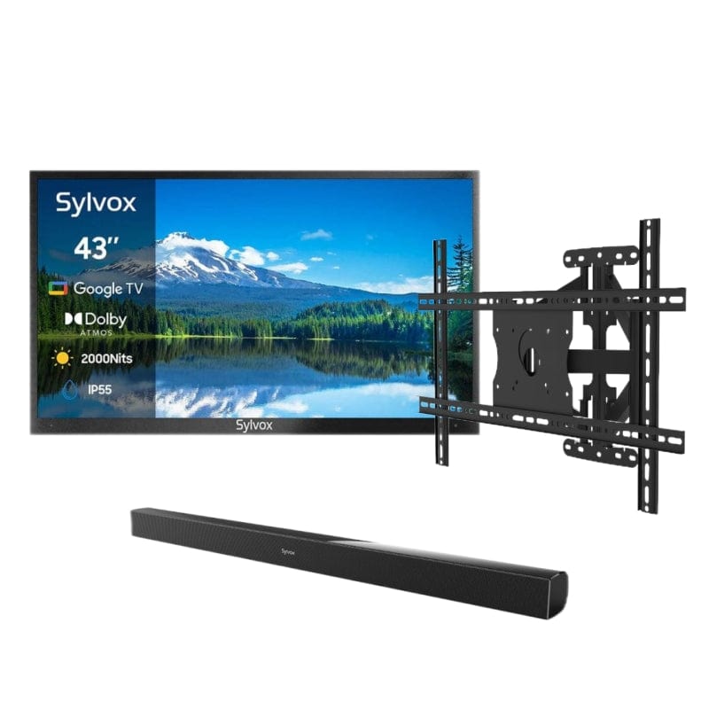 SYLVOX 43" 2000Nit Google Outdoor TV - 2024 Pool Pro 2.0 Series(NEW)