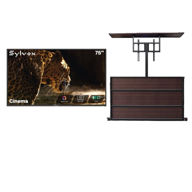Sylvox Cinema 75" Helio QLED 120HZ Outdoor TV(2000Nits)-2025 Model