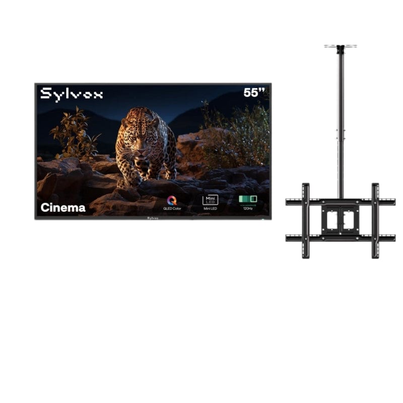 Sylvox Cinema 55" Helio QLED 120HZ Outdoor TV(2000Nits)-2025 Model