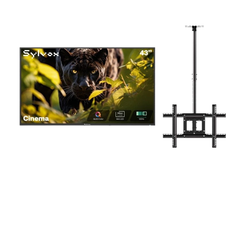 Sylvox Cinema 43" Helio QLED 120HZ Outdoor TV(2000Nits)-2025 Model