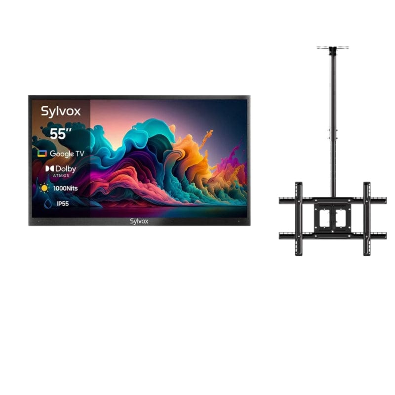 SYLVOX 55" Advanced QLED Google Outdoor TV - 2024 Deck Pro QLED 2.0
