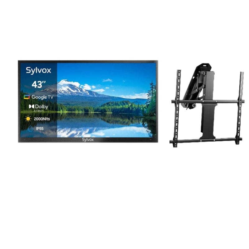 SYLVOX 43" 2000Nit Google Outdoor TV - 2024 Pool Pro 2.0 Series(NEW)