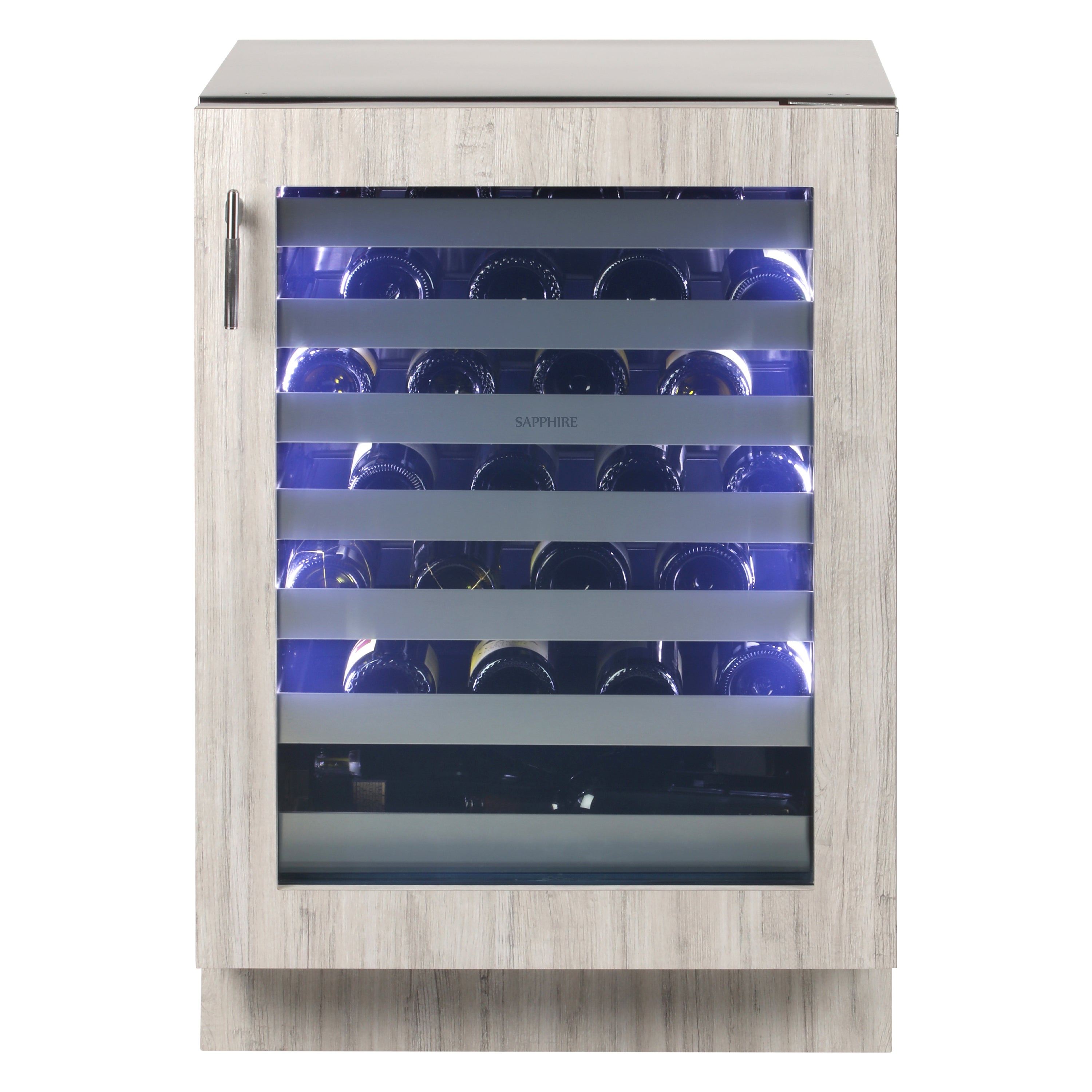 Sapphire Appliances Wine Refrigerators | Indoor 24" Single Zone Wine Refrigerator